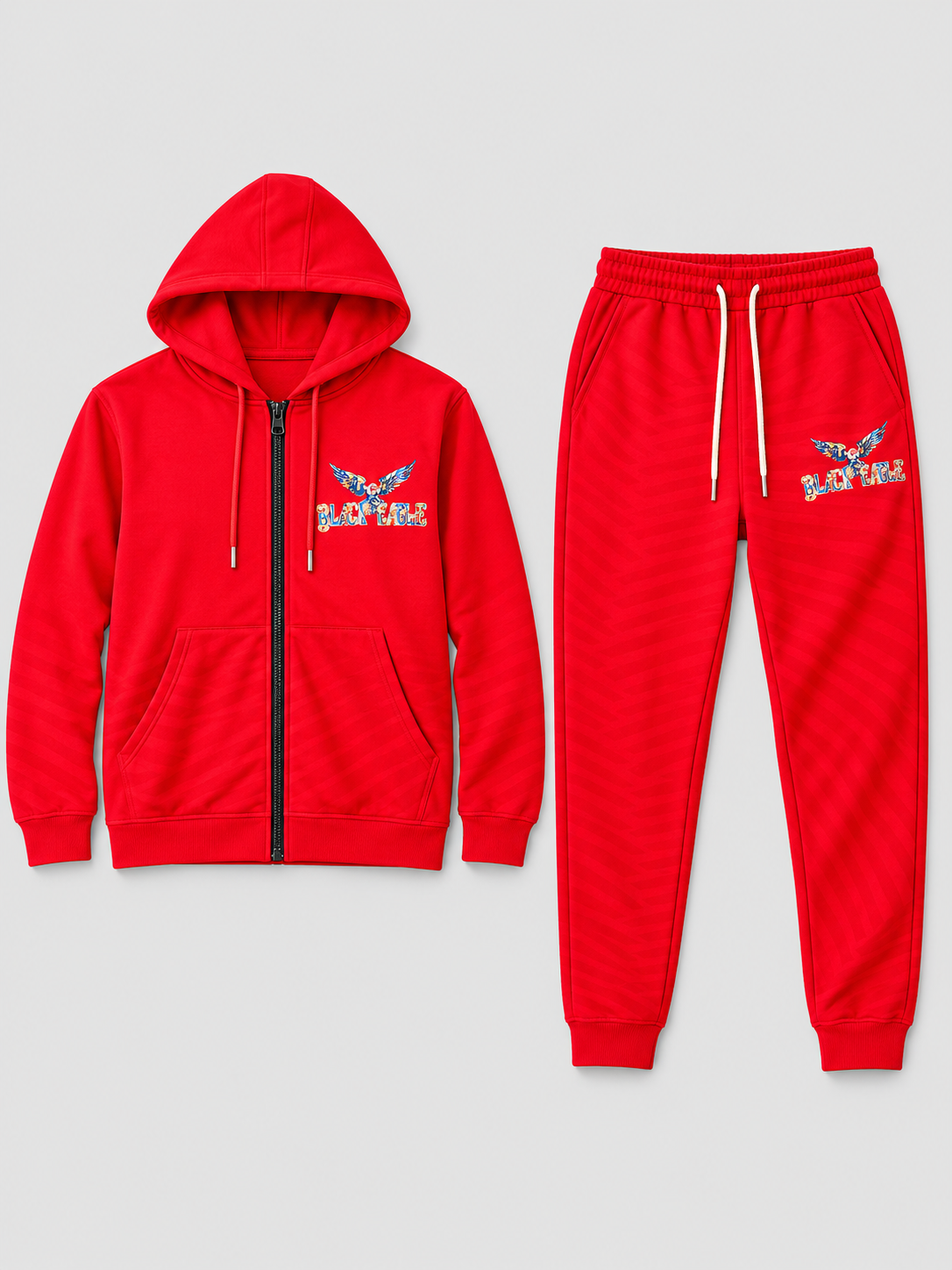 Black Eagle Zip-Up sweatsuit